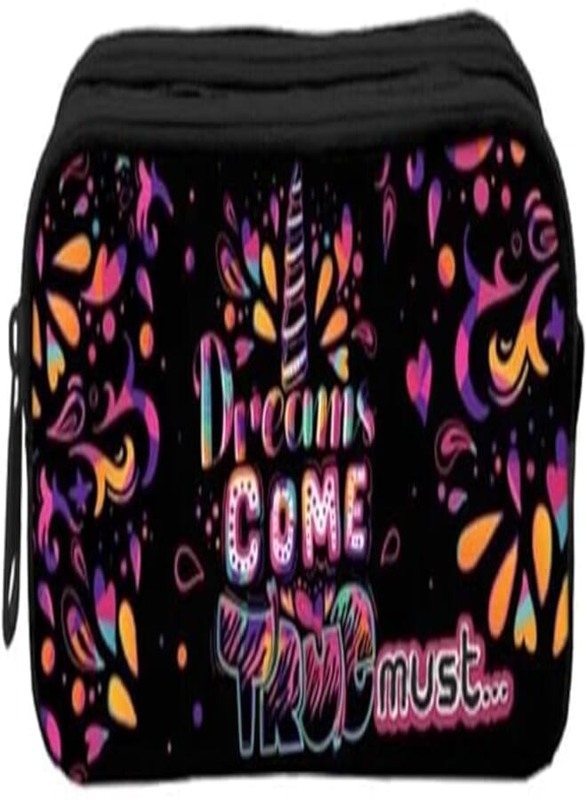PENCIL CASE MUST ENERGY 21Χ6Χ9 2ZIPPERS DREAMS COME TRUE